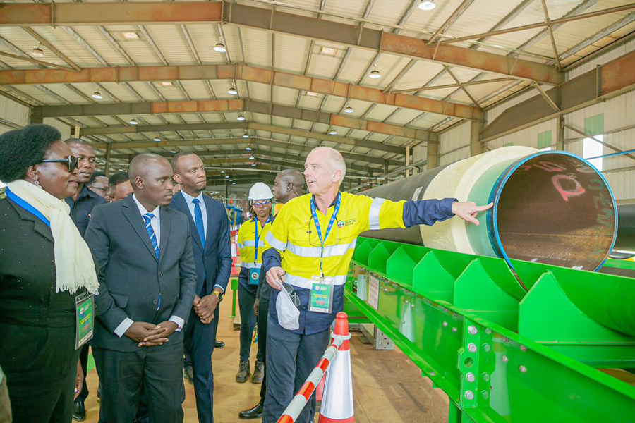 EACOP opens thermal insulation plant to facilitate crude oil transport
