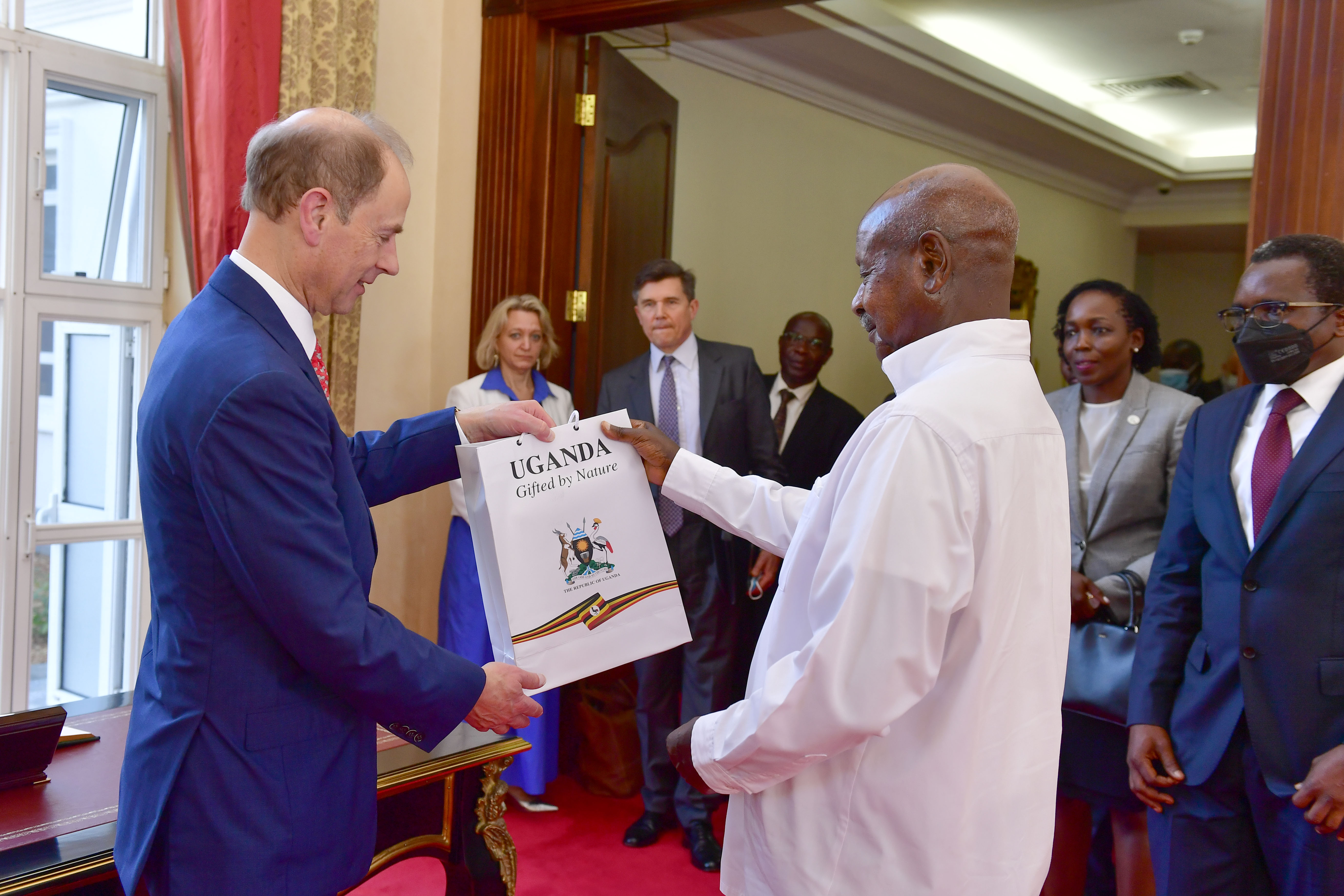 President Museveni sends get well message to King Charles III