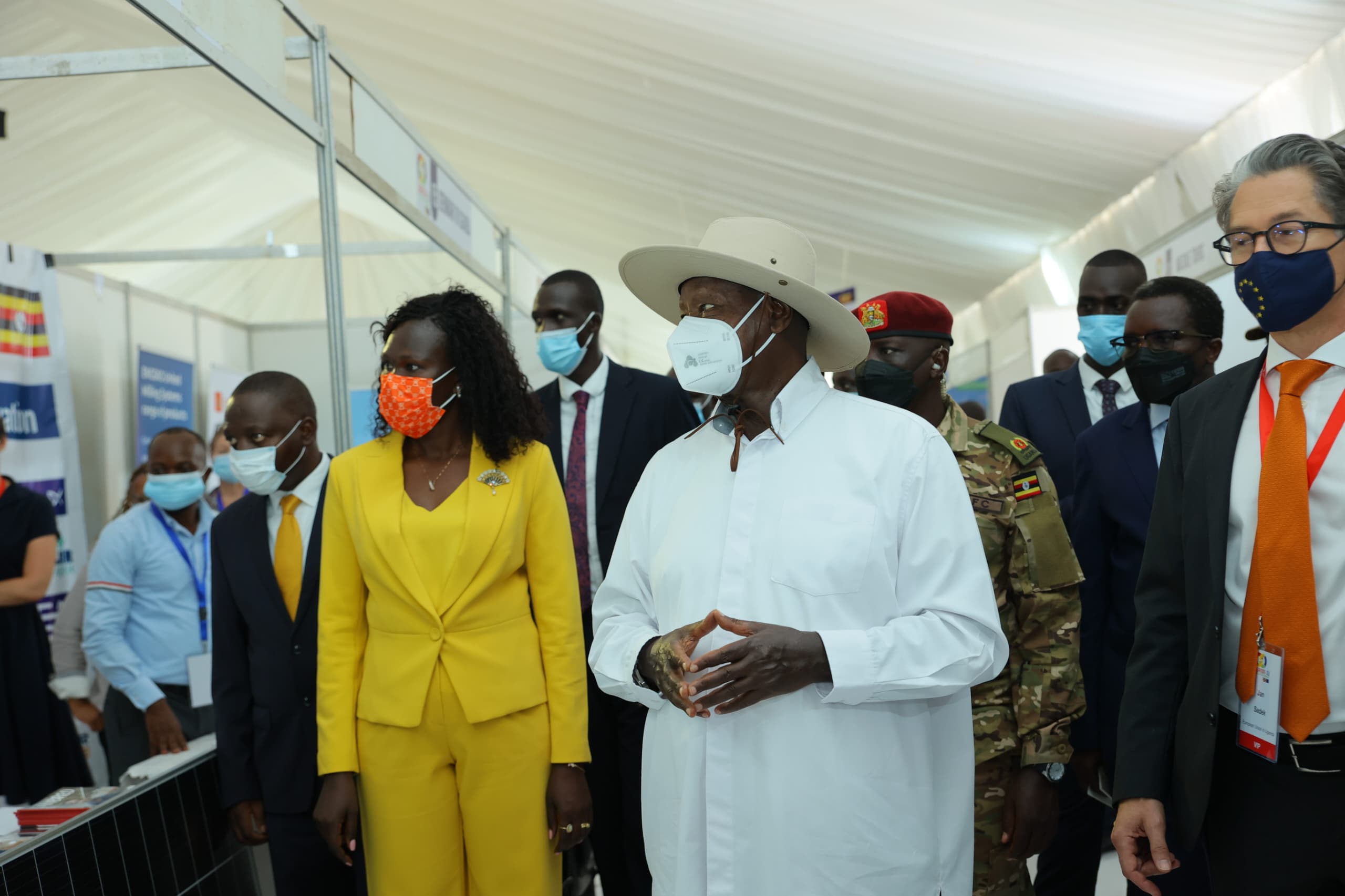 Don’t mix business with politics, Museveni tells Europeans