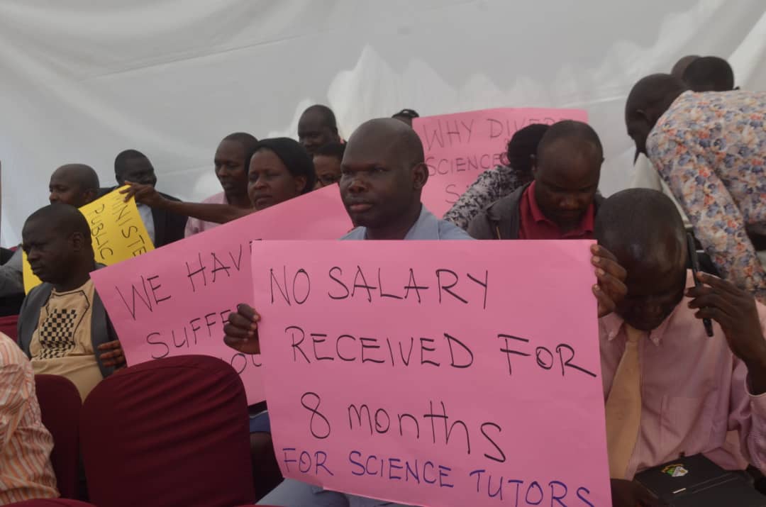 Teacher training tutors protest removal from Science pay scheme