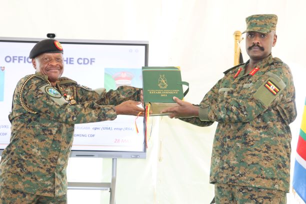 Gen Muhoozi officially takes command of armed forces