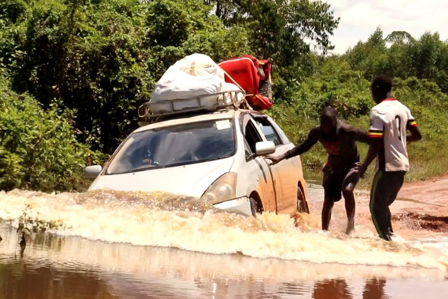 Floods cut off Kyabakuza-Sembabule Road