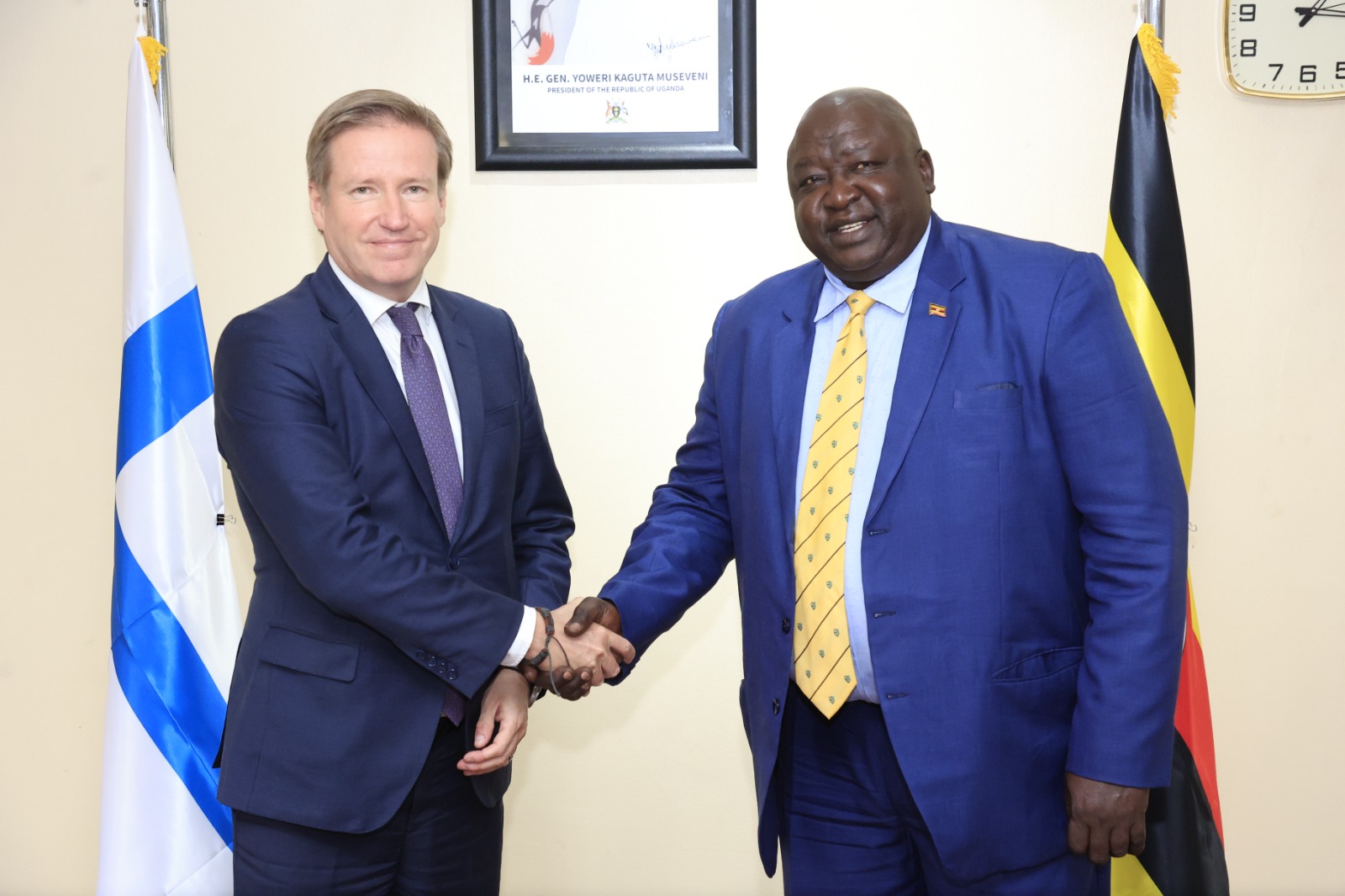 Uganda keen on bolstering trade ties with Finland