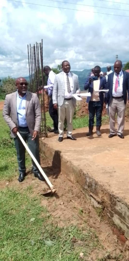 Kanungu breaks ground for construction of district administration block