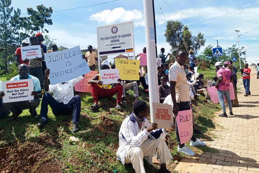 Buliisa locals storm court over 'unfair' oil project compensation