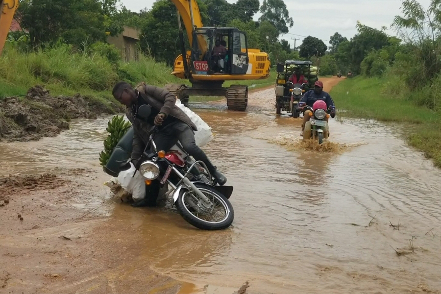 Bad roads push rural Ugandans further adrift of opportunities