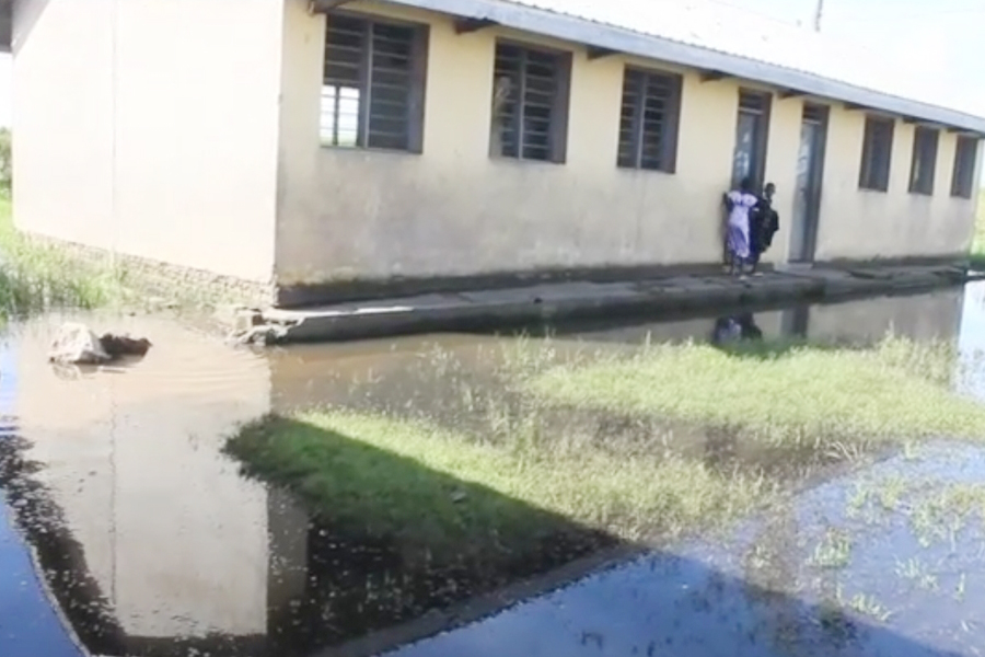 Floods submerge school, force learners back home