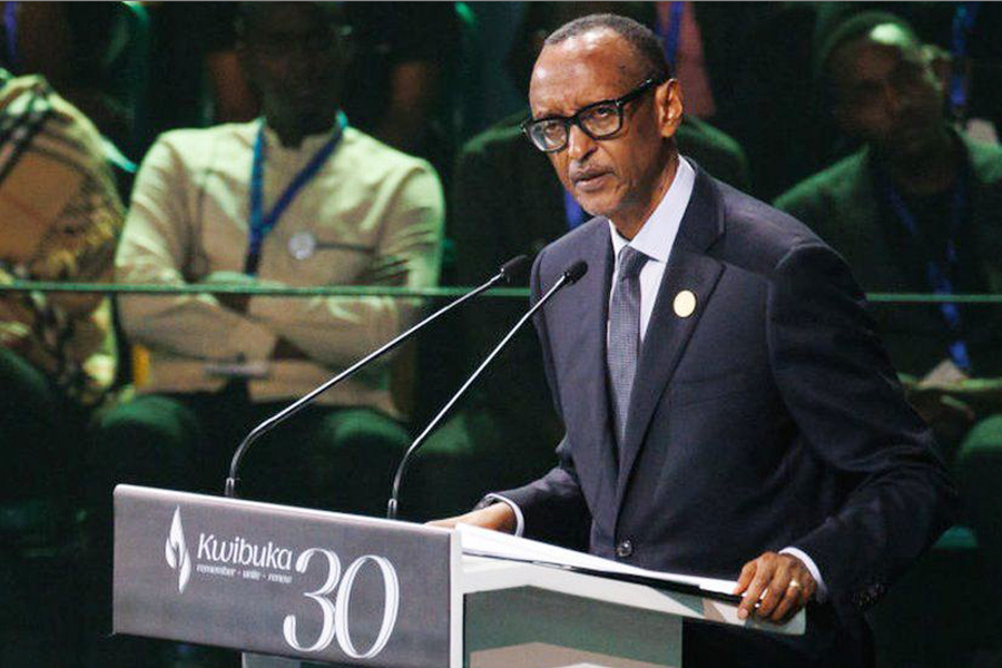 World let us down in our most trying moment - Kagame