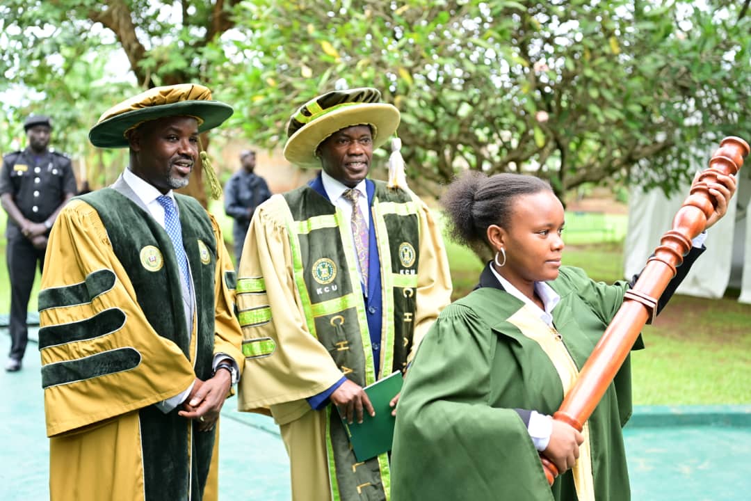 PICTURES: Mrs Museveni lauds King Ceasor University for championing science, technology