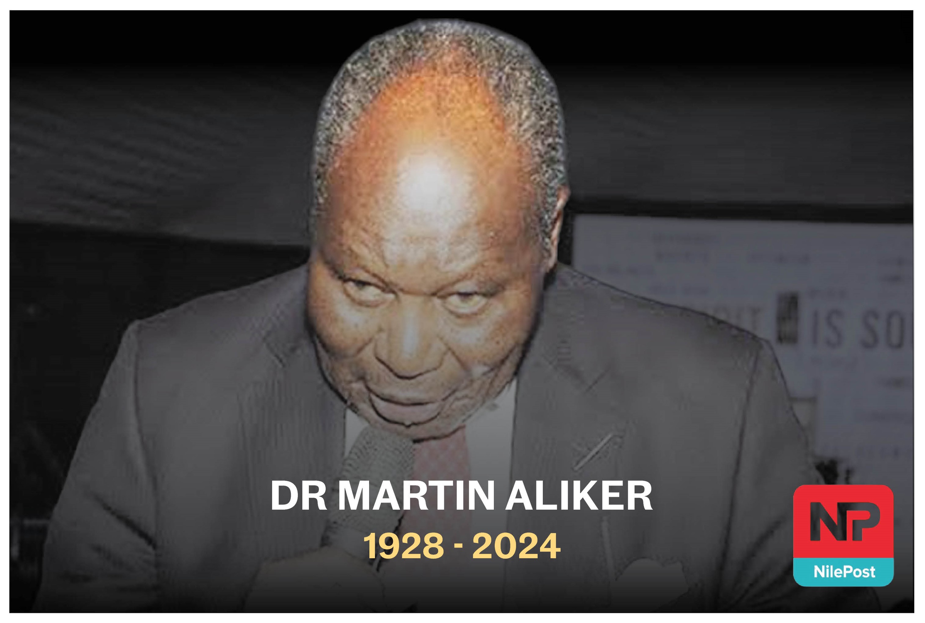 Victoria University pays tribute to former chancellor, Dr.Martin Aliker.
