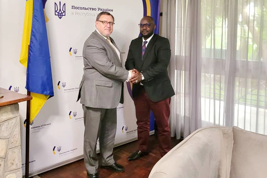 East Africa Strategic Investment Forum CEO in talks with Ambassador of Ukraine to Kenya