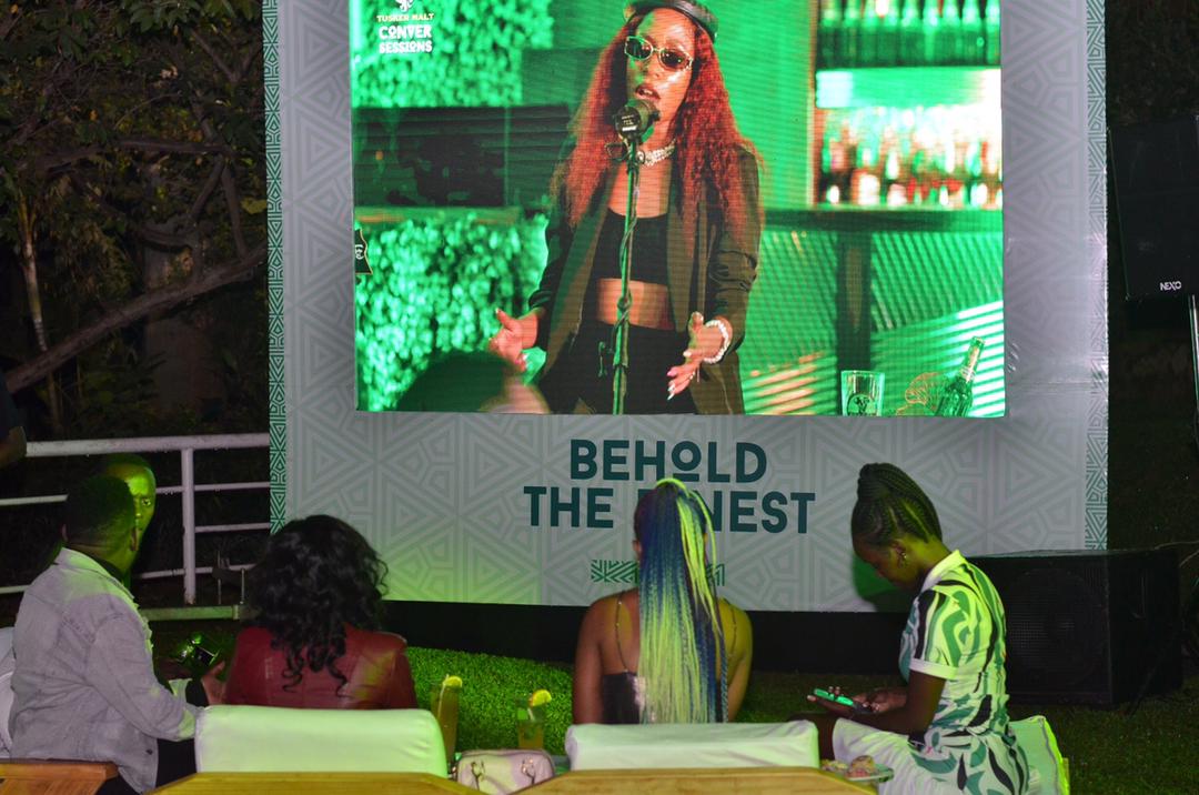 Vinka treats super fans to an exclusive Tusker Malt Conversessions watch party