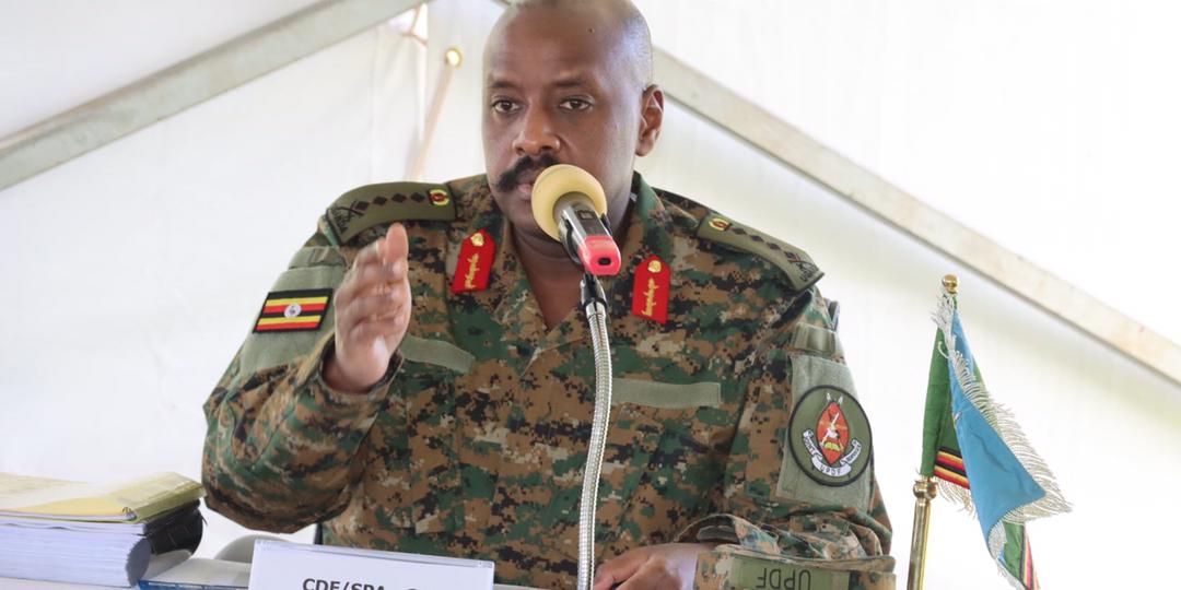 Gen Muhoozi urges troops to always leave positive impact on UPDF