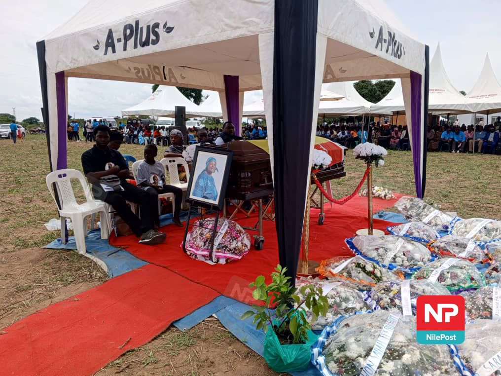 PICTURES: Hundreds gather in Ngora to bid farewell to Sarah Eperu