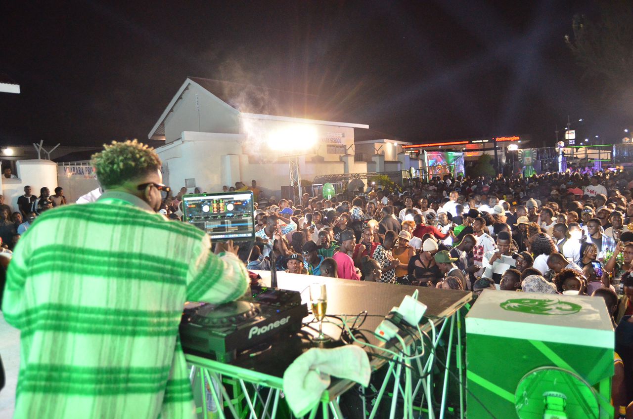 Tusker Lite Neon Rave lights up Mbarara