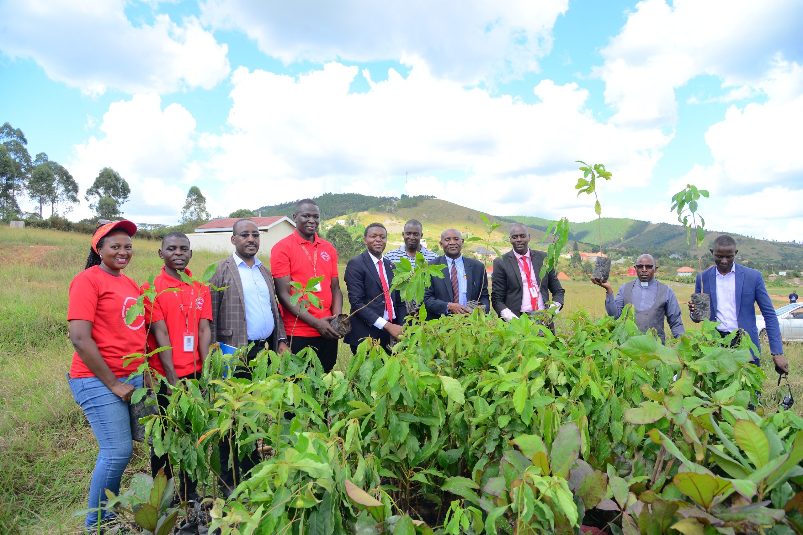 Absa ,Bishop Stuart University replenish environment with 500 trees to mark World Earth Day