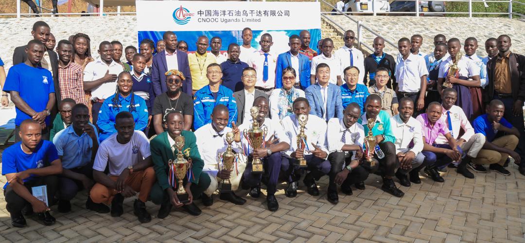 CNOOC Uganda holds inaugural Kingfisher drawing competition