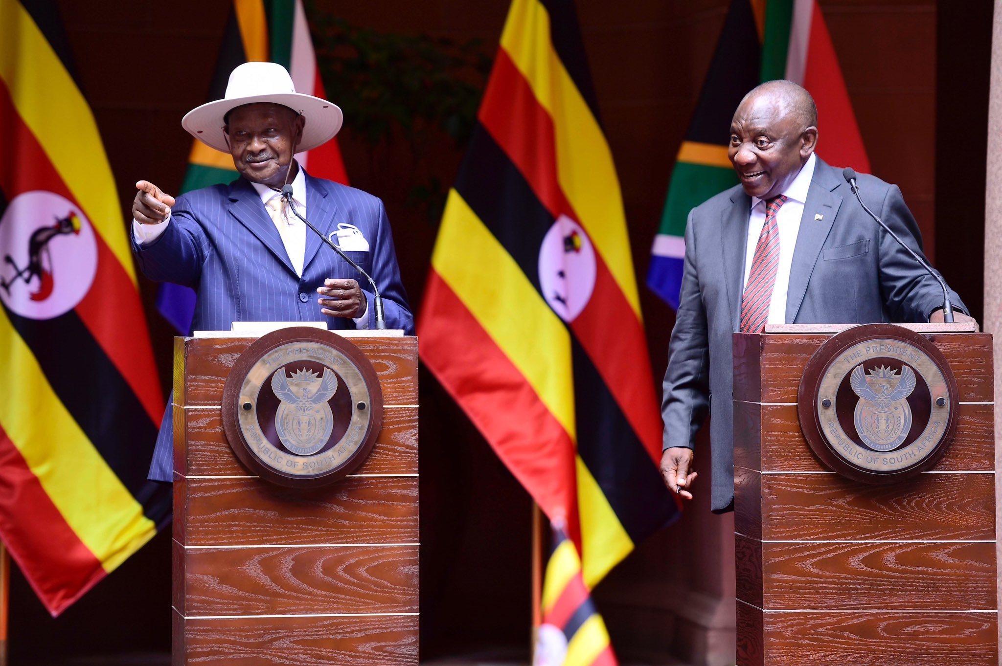 Museveni, Ramaphosa set to meet for Regional Security talks