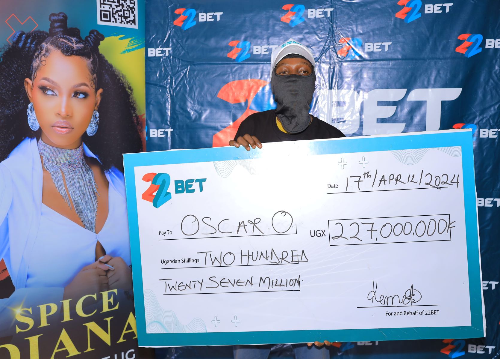 Punter  wins shs227m with 22Bet