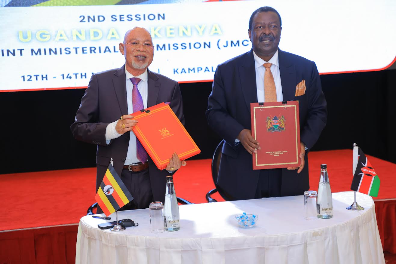 Uganda, Kenya reaffirm commitment to strengthening ties