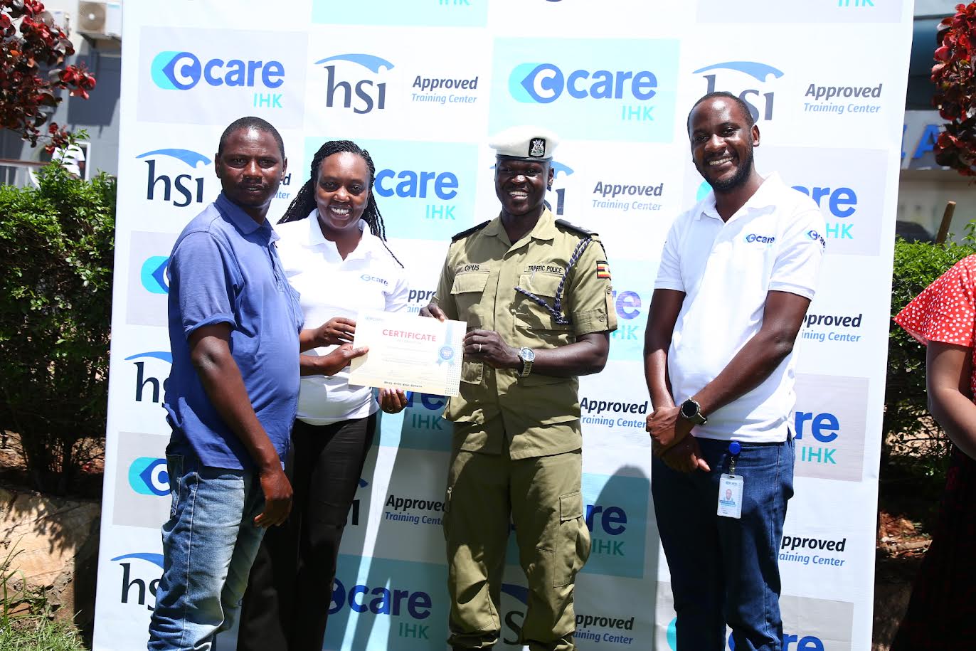 C-Care gets accreditation as training center for first aid and life support in Uganda