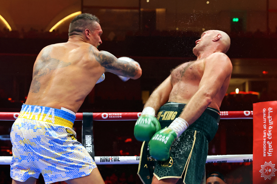 Usyk outclasses Fury to become undisputed heavyweight champion