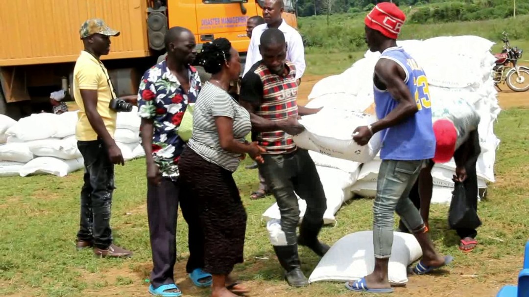Govt provides relief items to Masaka flood victims