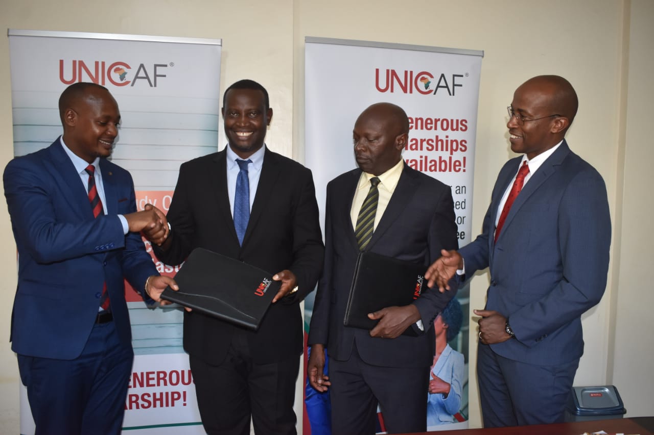 Unicaf University, Ntare Old Students Association sign MOU