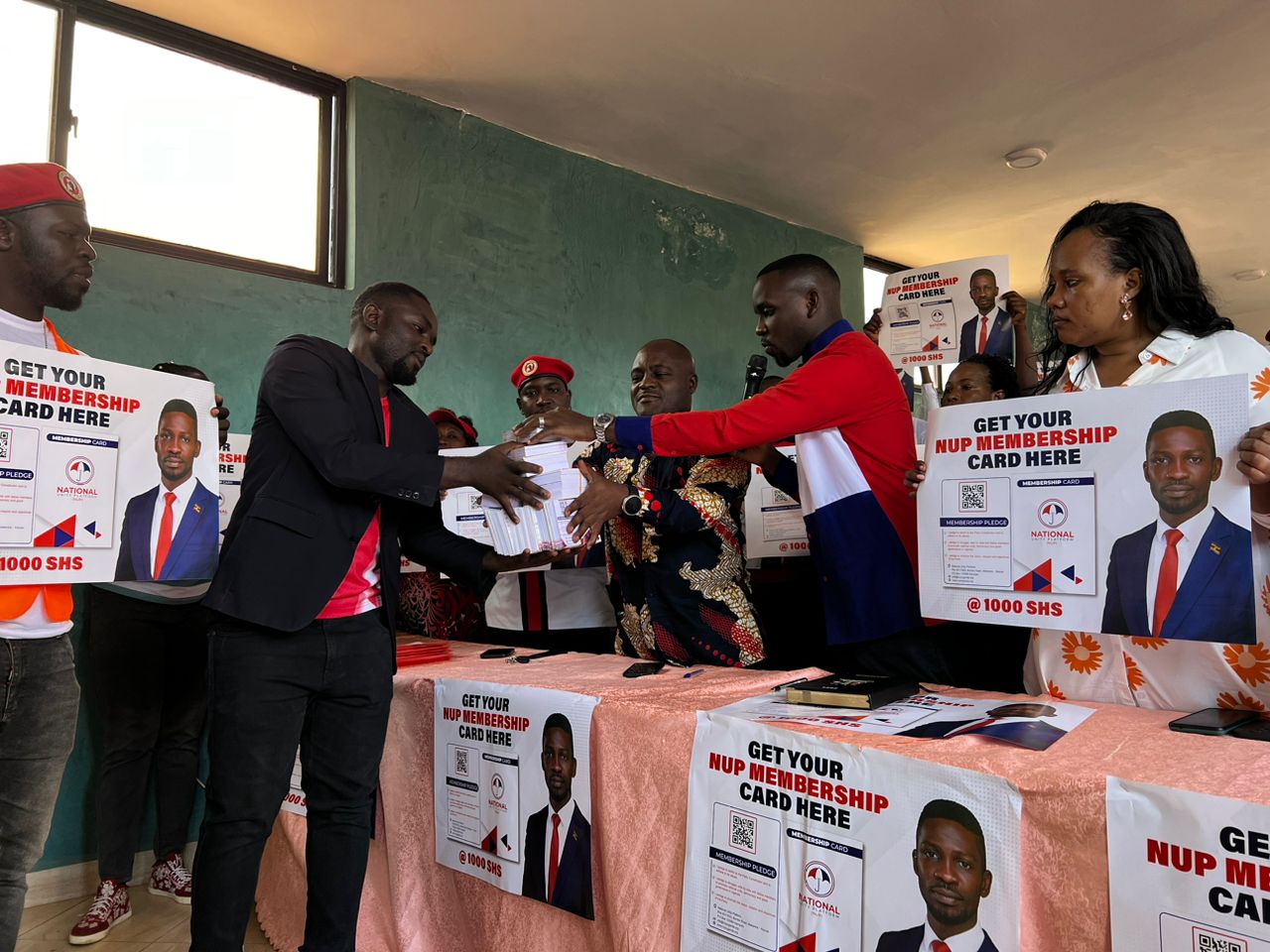 Ssenyonyi launches party membership registration drive in his constituency