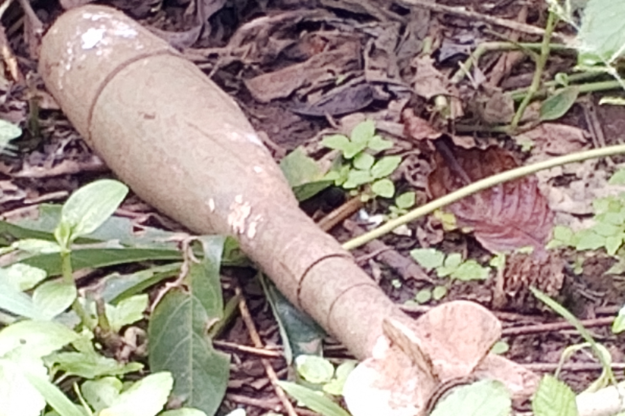 Suspected mortar bomb recovered in Kyotera