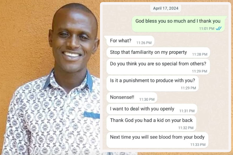 Mubende headteacher threatens ex-wife with blood