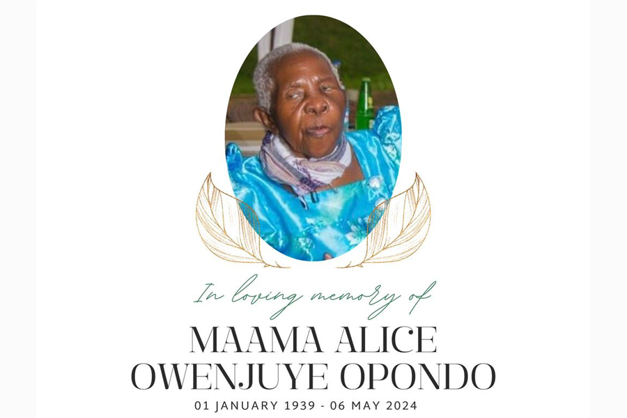 Ofwono Opondo mourns passing of mother Alice Opondo