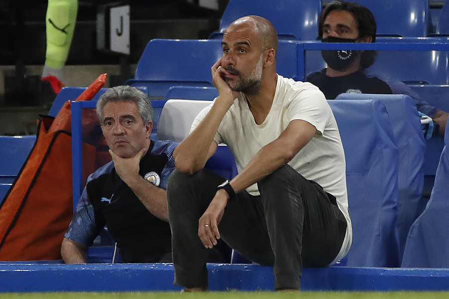 Pep Guardiola admits City feel tension in title race