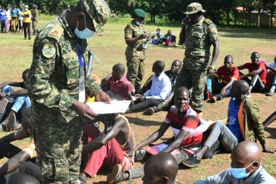 UPDF turns guns on recruitment scammers