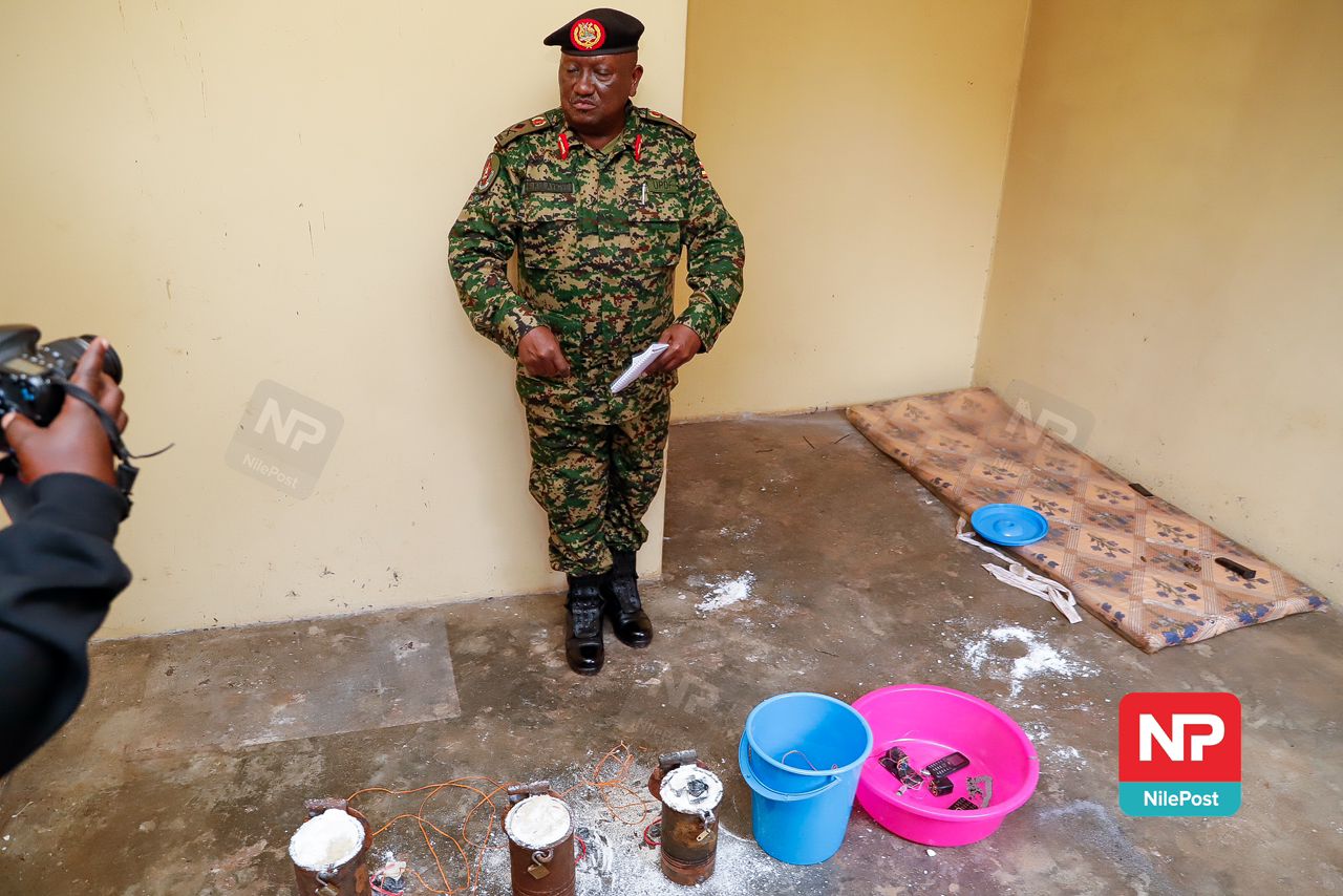 Security detonates four improvised explosives in Kampala 