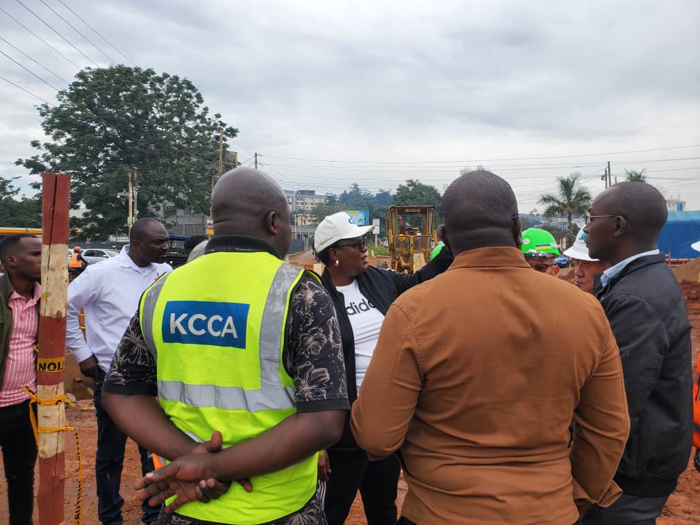 KCCA ED Kisaka inspects city works