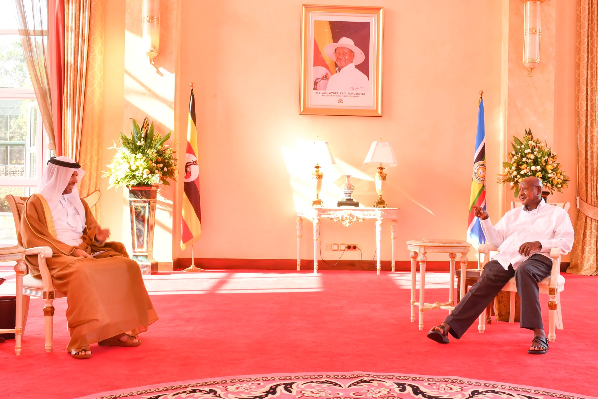 Museveni welcomes new ambassadors