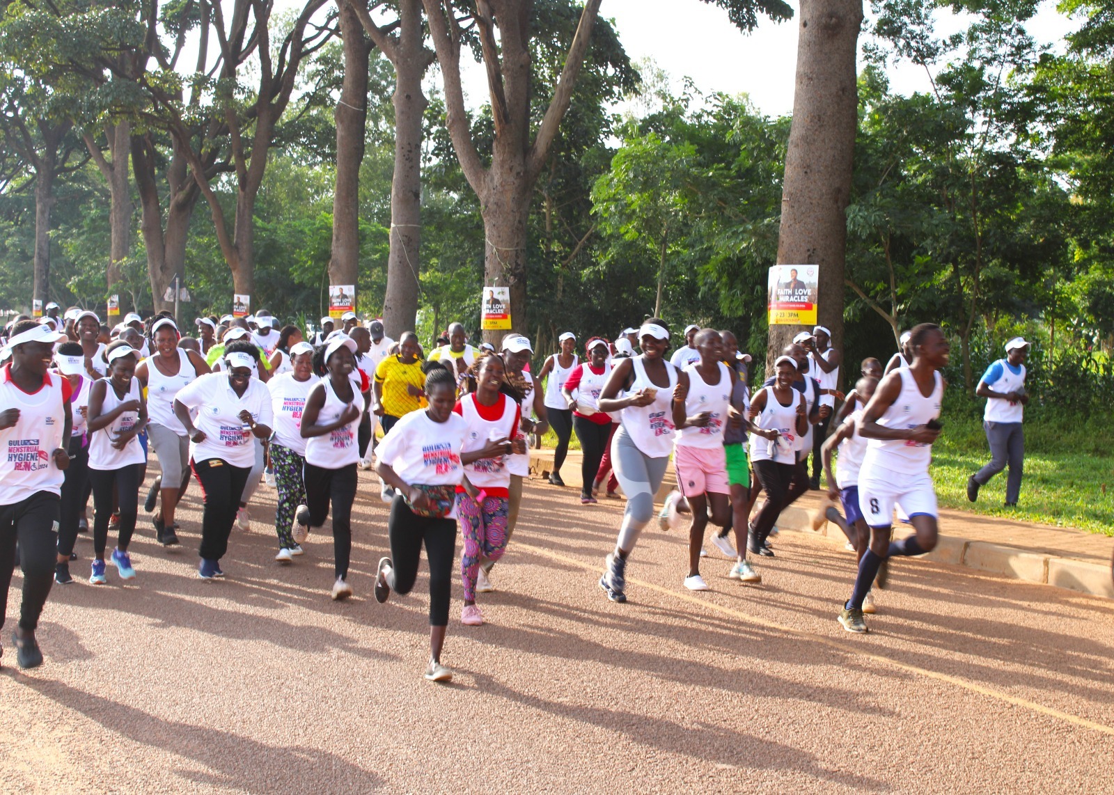 Gulu City runs to end teenage pregnancy