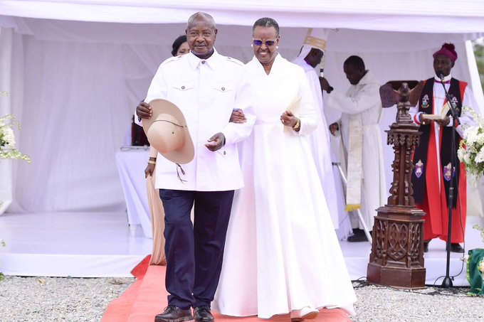 Museveni sends sweet birthday message to wife, Janet