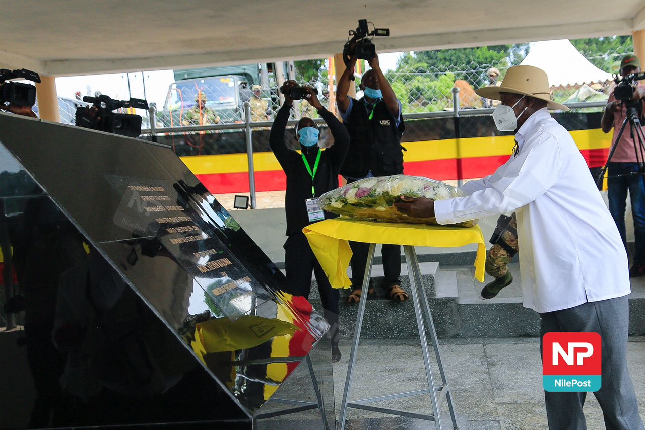 PICTURES: Museveni awards medals on Heroes' Day