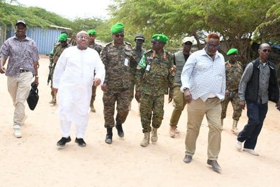ATMIS chief salutes Uganda troops for delivering stability in Somalia