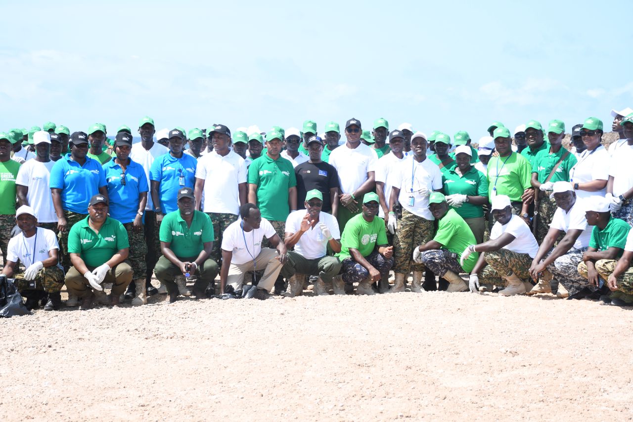 UPDF in Somalia celebrate World Environment Day