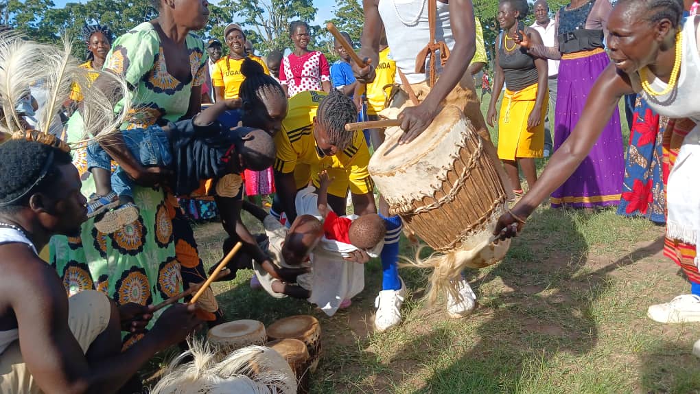 The Bwola dance that initiates children into the Acholi tradition