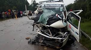 Six die after Rukungiri-bound bus rams into taxi in Ntungamo