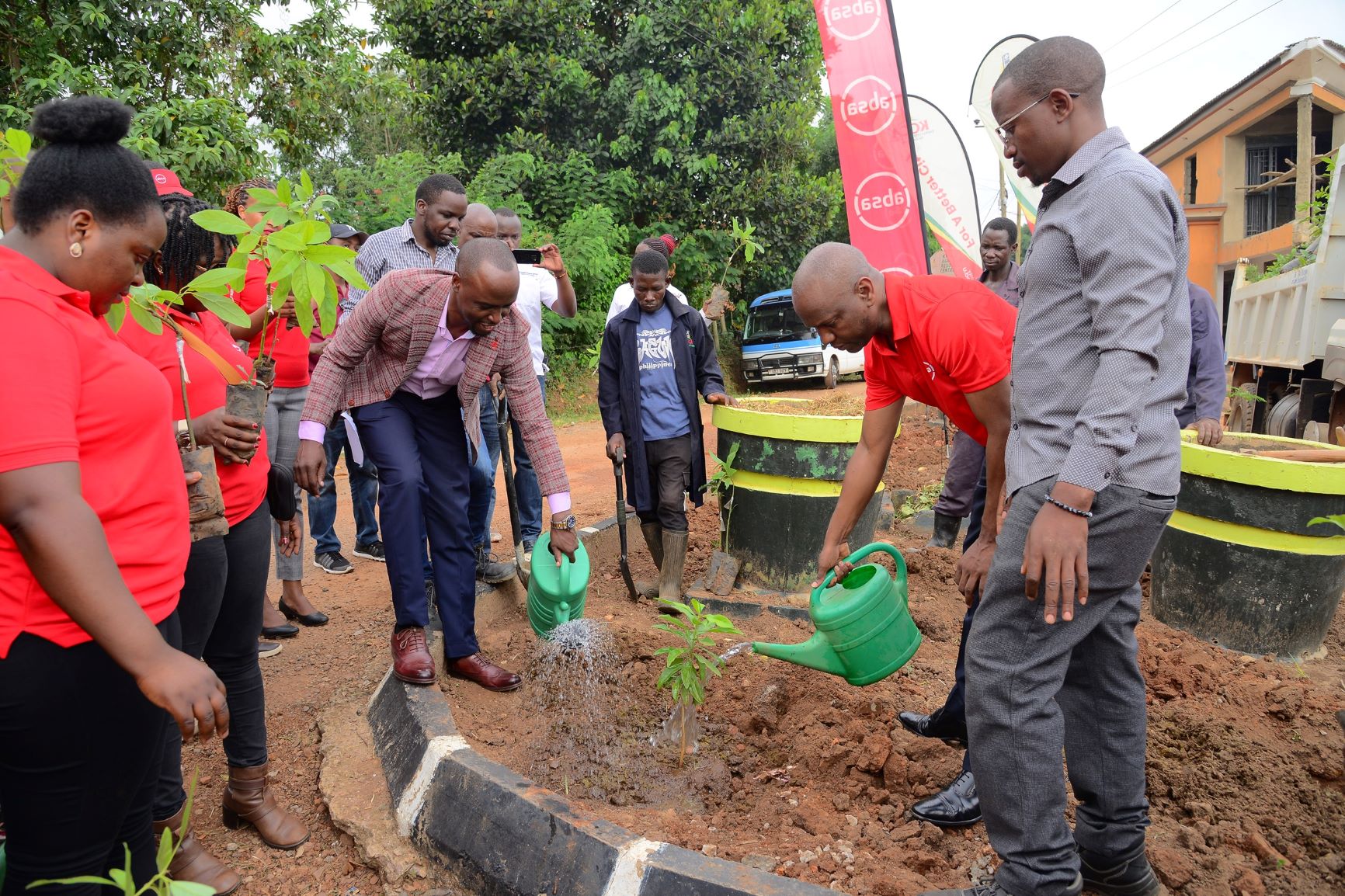 Absa, KCCA restore 4.9 acres of forest cover to commemorate environment day