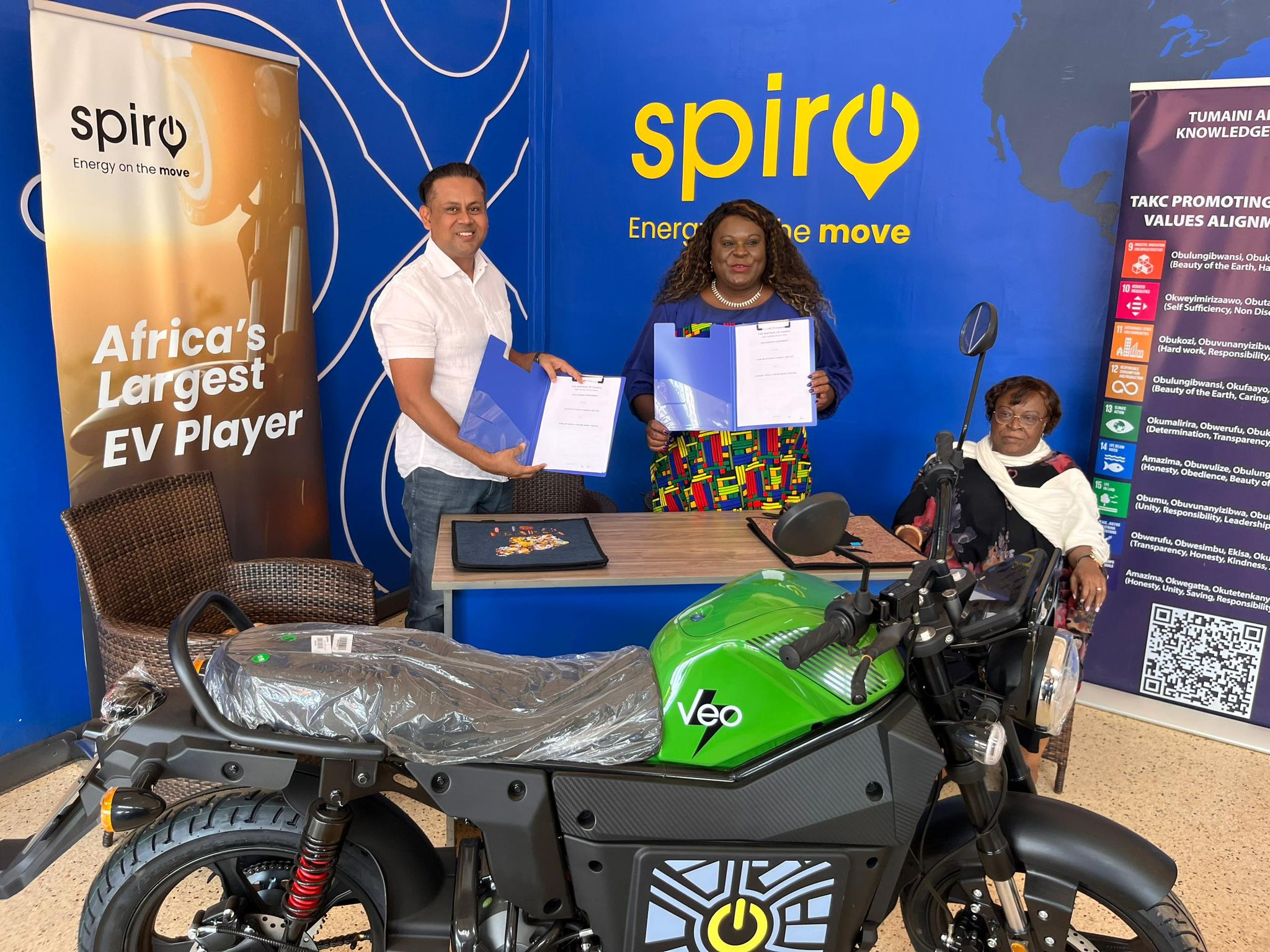 Spiro gets new dealer for its e-bikes in Uganda