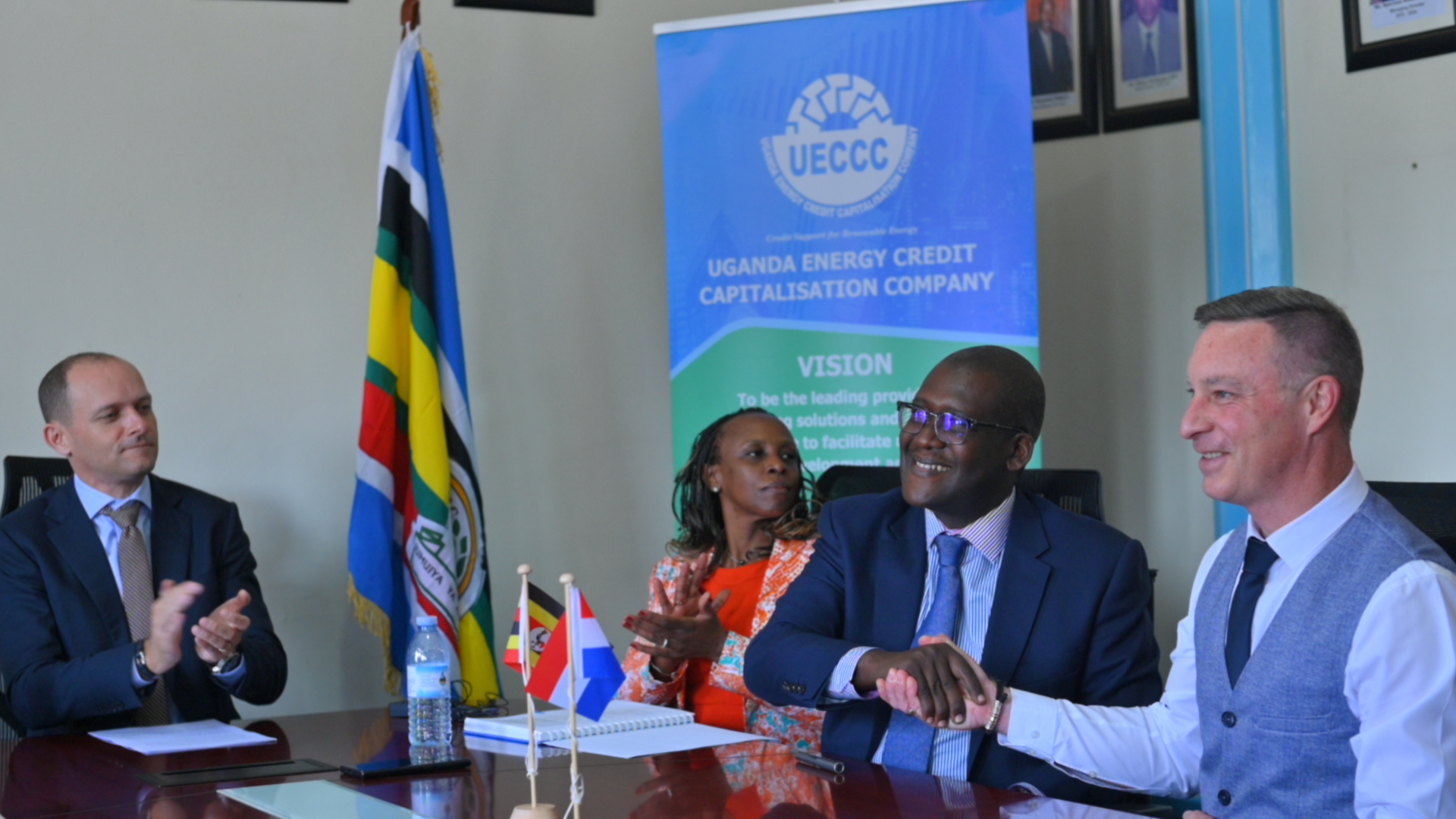 UECCC signs contract for the construction of 9 dams to boost rural access to electricity