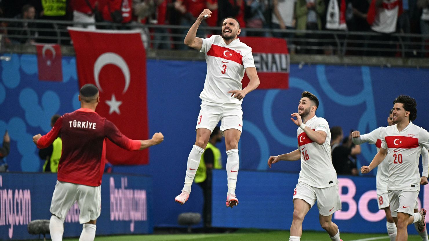 Turkey beat Austria in absorbing Euro 2024 last 16 tie