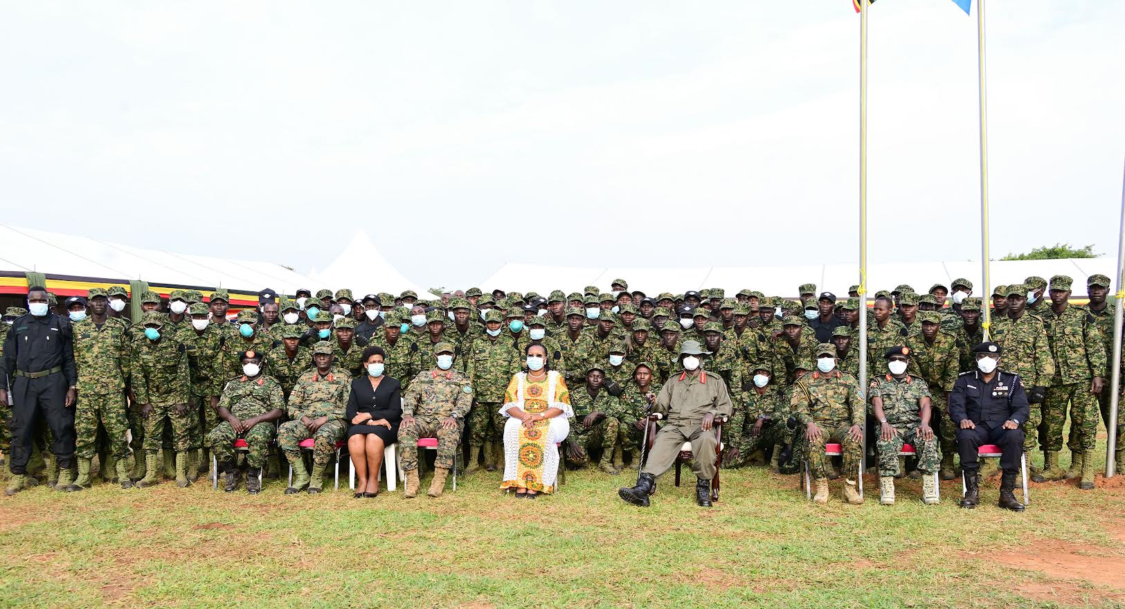 Museveni passes out 298 counter terrorism 'warriors'