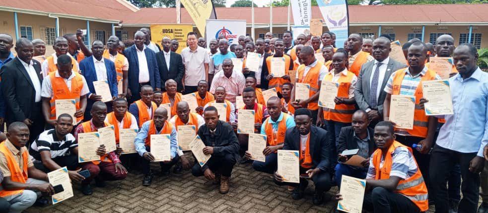 CNOOC  trains 110 Ugandan truck drivers in employable skills in oil sector